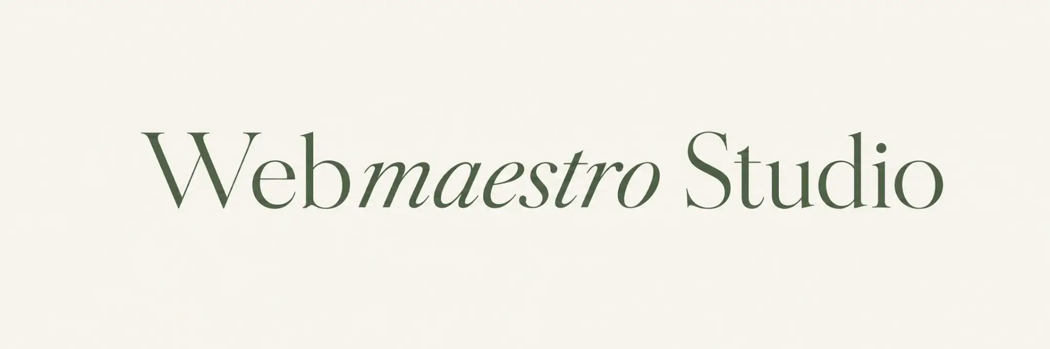 Webmaestro Studio